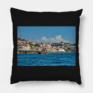 Porto - a boat's eye view Pillow