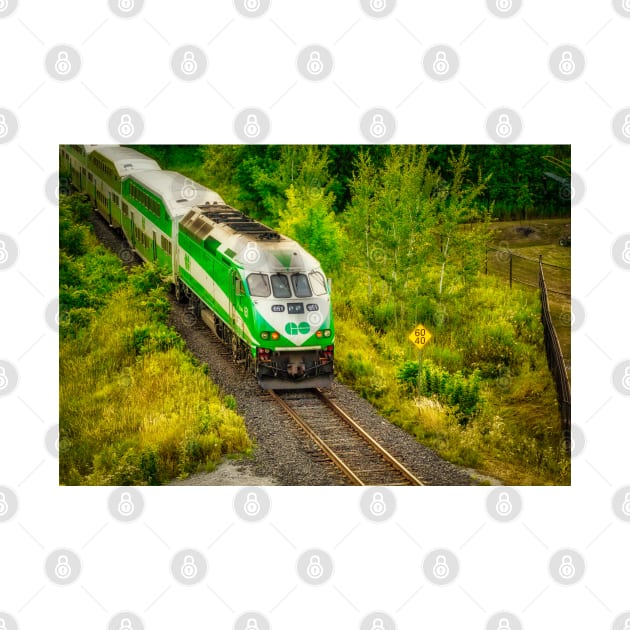 Go Train On Tracks 1 by Robert Alsop