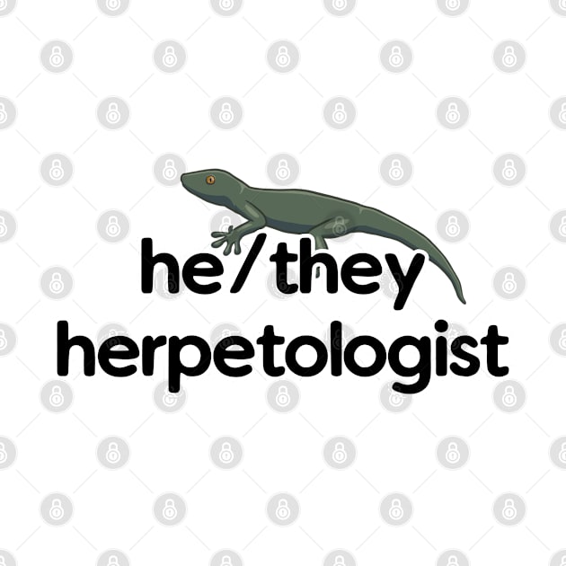 He/They Herpetologist - Gecko Design by Nellephant Designs