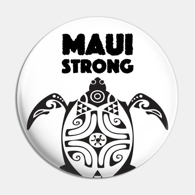 Maui Hawaii: Maui Strong Pin by Puff Sumo