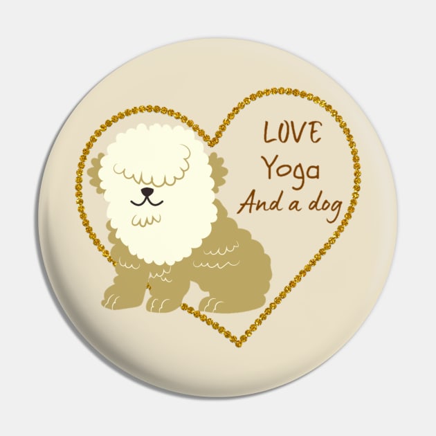 All i need is love and yoga and a dog Pin by DeviAprillia_store