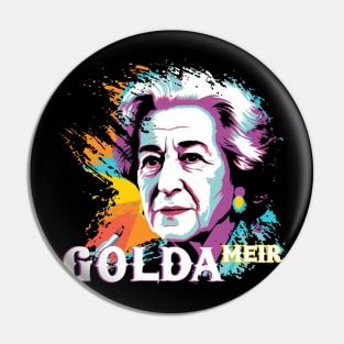 GOLDA MEIR Pin