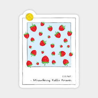 Strawberry Fields Forever Magnet