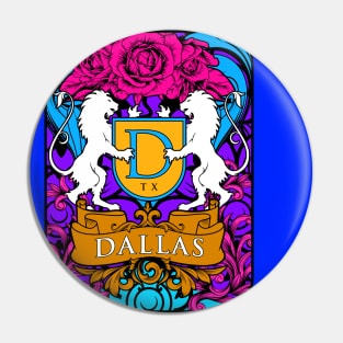 DALLAS LOGO ARTWORK Pin