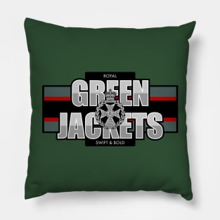 Royal Green Jackets Pillow