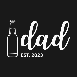 Dad With Beer Bottle T-Shirt