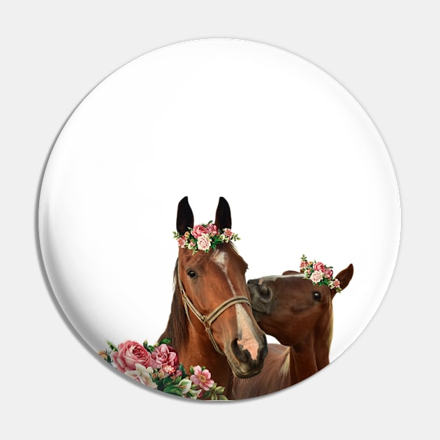 Flower crown horses Pin by reesea