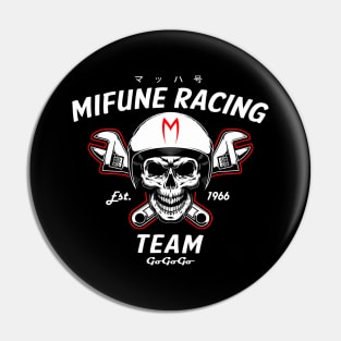 Mifuni Racing (Black Print) Pin