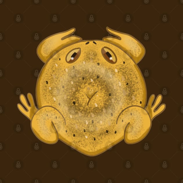 Everything Bagel Toad by lil cryptids