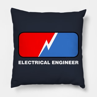 Electrical Engineer League White Text Pillow