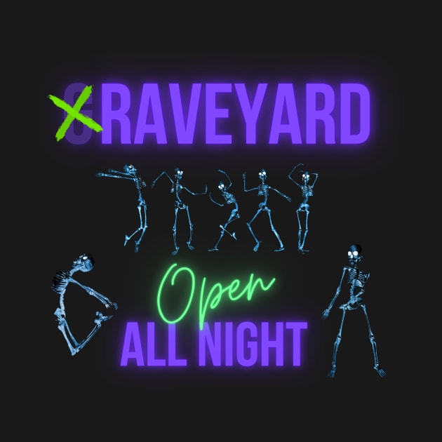 Graveyard Open All Night Ver 2 by Vampyre Zen