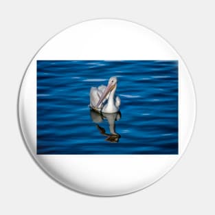 Single American White Pelican Pin