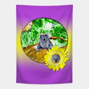 Cute Koala Tapestry