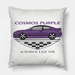 Cosmos Purple Pillow