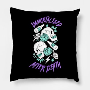 Immortalized After Death Pillow