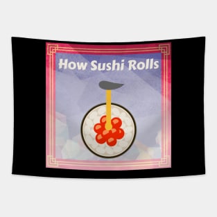 Sushi Rolls Tapestry