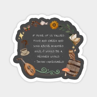 Food & Cheer & Song Magnet