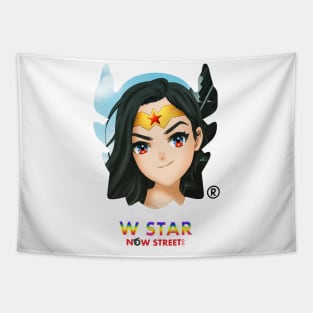 W Star Aimon Head Tapestry