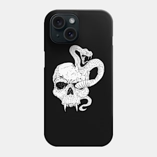 Skull And Snake Phone Case