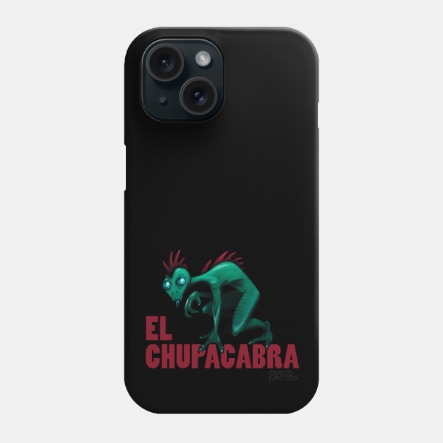 El Chupacabra Phone Case by Cryptid_Junction