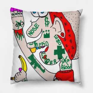 Sound cloud rapper (Version 2) Pillow