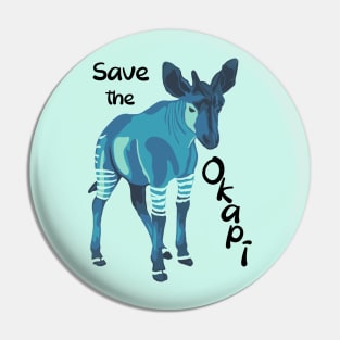 Okapi Pin