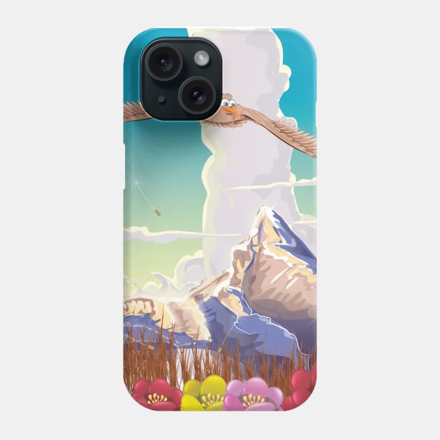 High Flying Eagle Phone Case by nickemporium1