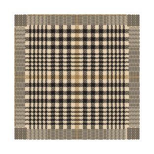 Dark brown Plaid - classic Tartan Check T-Shirt