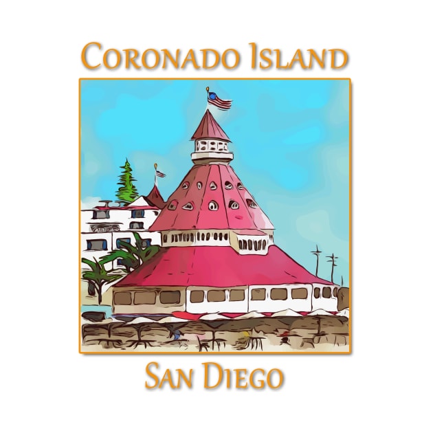 Coronado Island, San Diego California by WelshDesigns