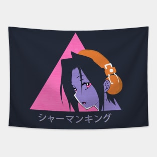 Yoh Asakura - Shaman King - Vaporwave Tapestry