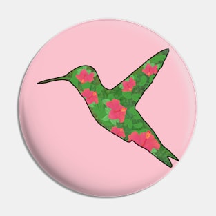 Floral Colibri Pin