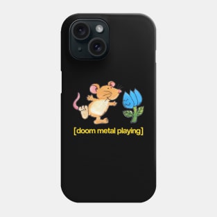 Doom Metal Playing / Cute Dancing Mouse Design Phone Case