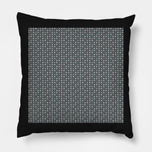 Doted Pink Green Blue Pastel Pillow