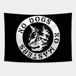 No Dogs No Masters t shirt riot grrrl Tapestry