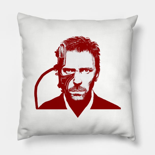 House Borg - Red Pillow by cfischer83