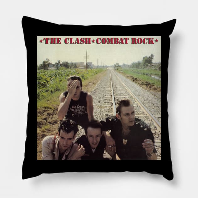The Clash - COMBAT ROCK Pillow by Onic Esport