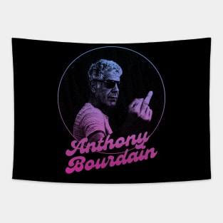 Anthony Bourdain pose Tapestry