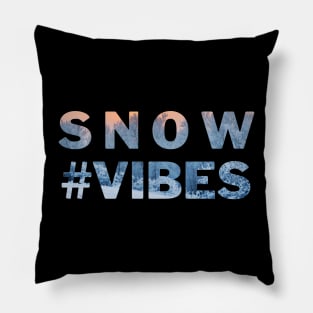 Snow Vibes Pillow