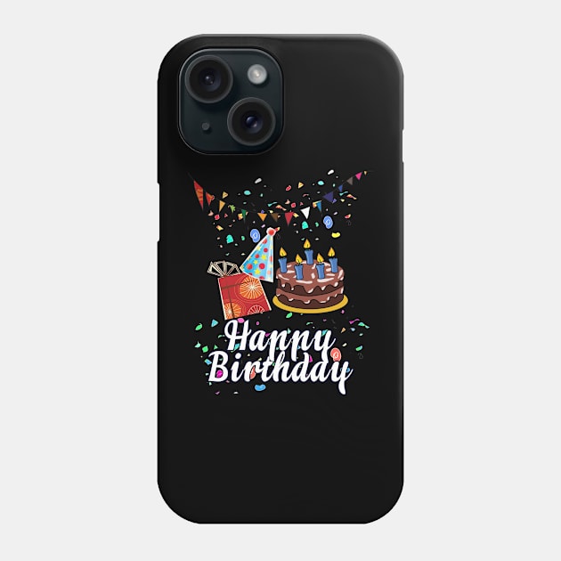 Happy Birthday Phone Case by denissmartin2020