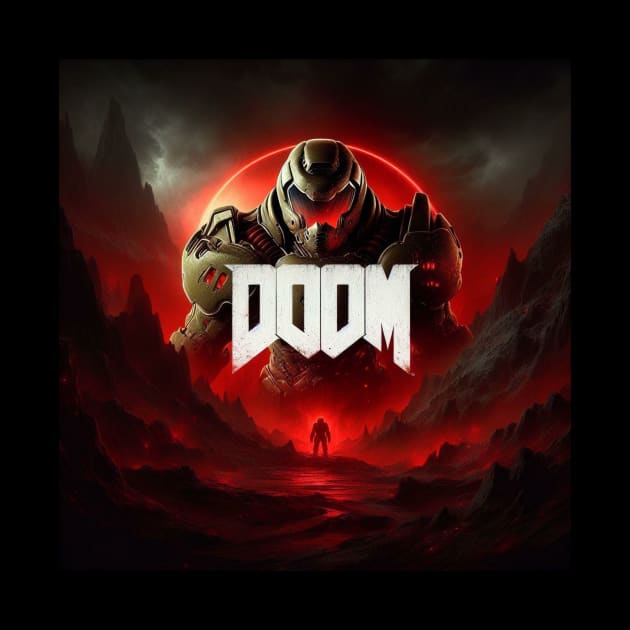 Doom Guy Red Planet by The Doom Guy