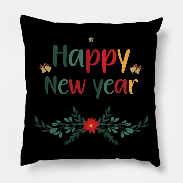 christmas is approaching santa, Happy new year Pillow by StoreOfLove