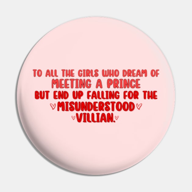 The Fine Print - To all the girls who dream of meeting a Prince but end falling for the Misunderstood Villian. Pin by Getaway store 13