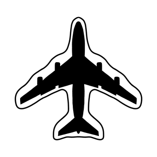 Airplane Drawing T-Shirt