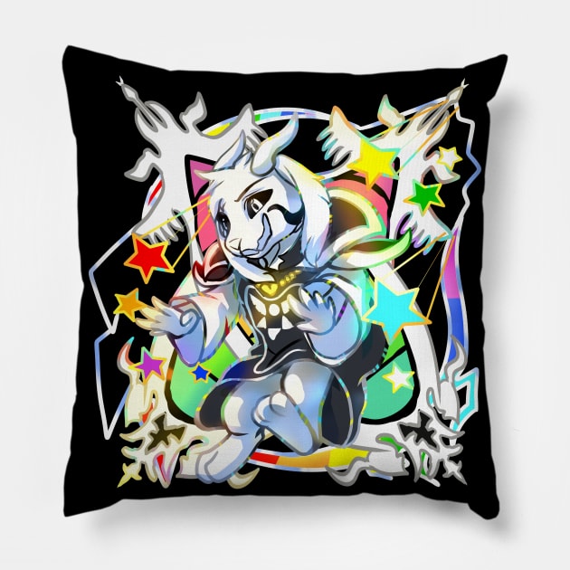 UNDERTALE - Chibi Asriel Dreemurr Pillow by LeoKatana