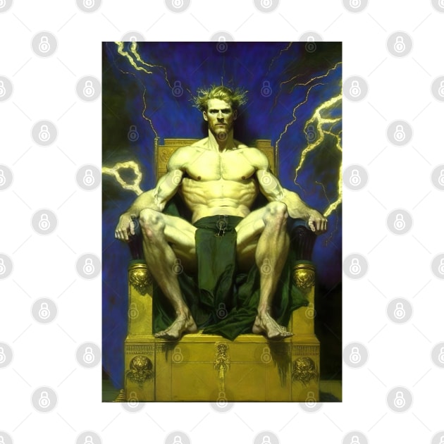 Zeus - King of the Gods by YeCurisoityShoppe