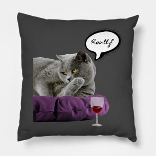 DRUNKY CAT Pillow