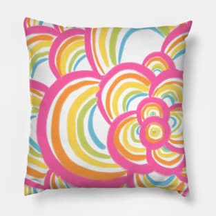 Rainbow Explosion Pillow