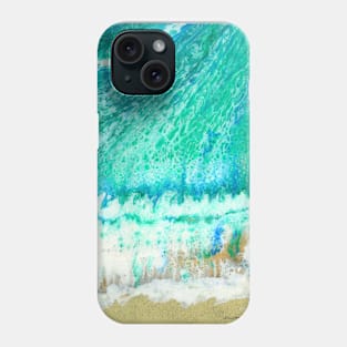 #1 Beach Shore With Sand And Surf Phone Case