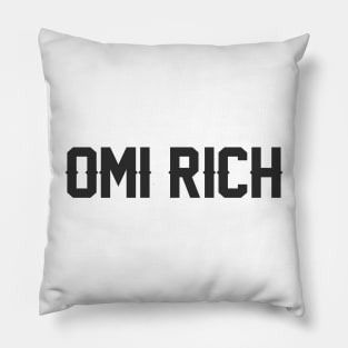 OMI Rich - Ecomi Rich - Ecomi OMI Merch Pillow