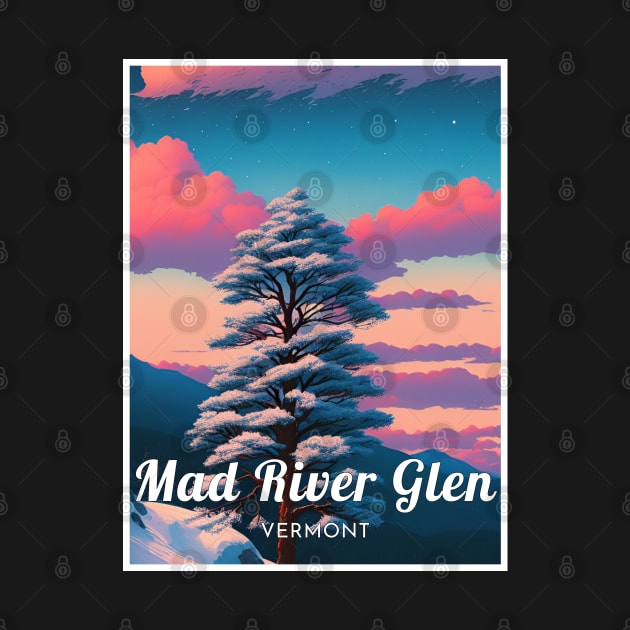 Mad River Glen Vermont Ski Usa by UbunTo